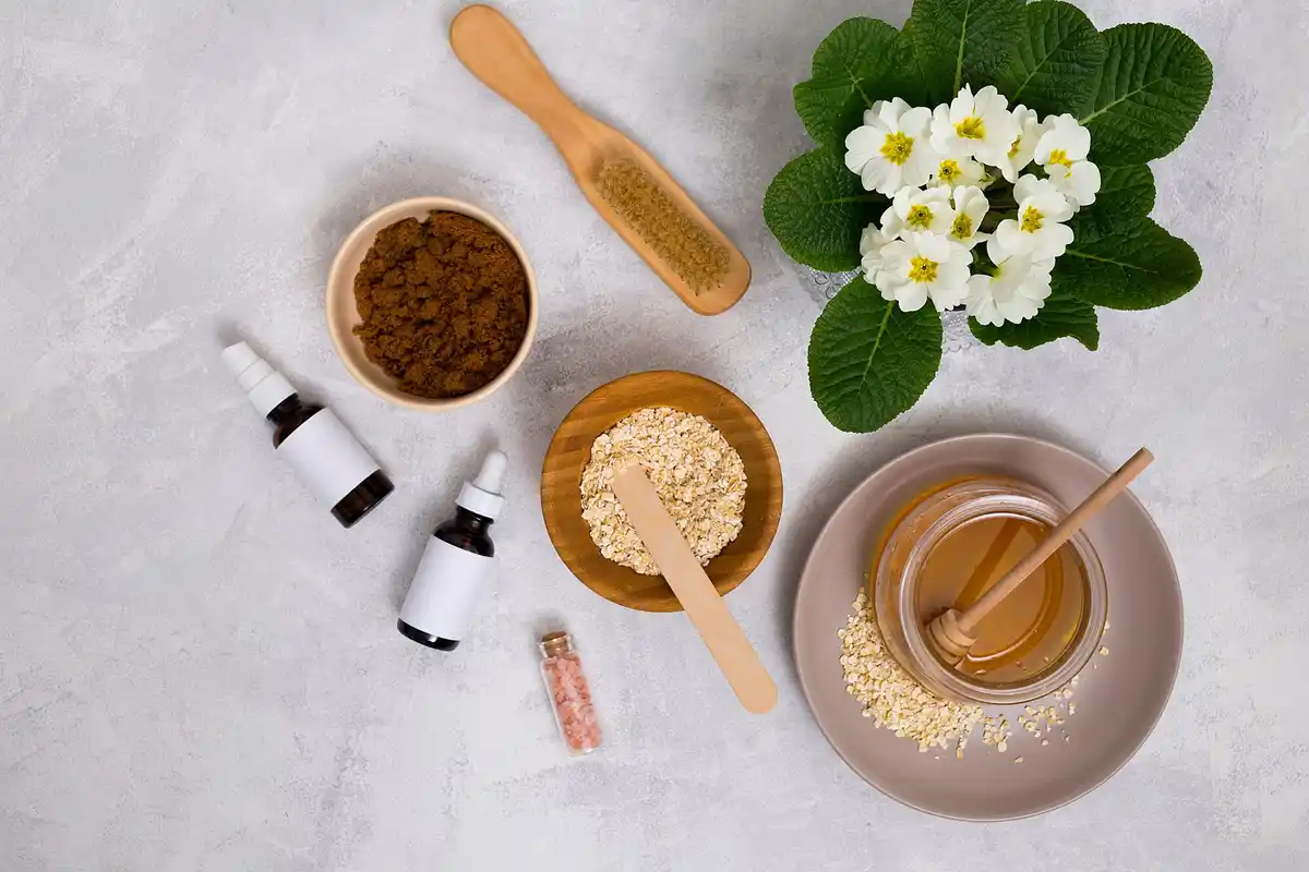 recycled coffee grounds skincare natural home spa