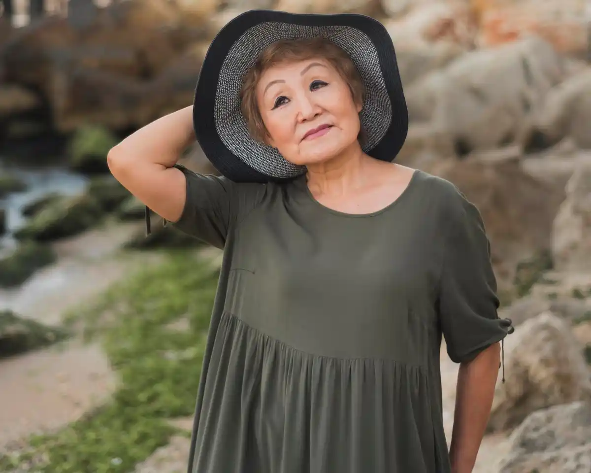 czech grandma natural beauty trick vintage