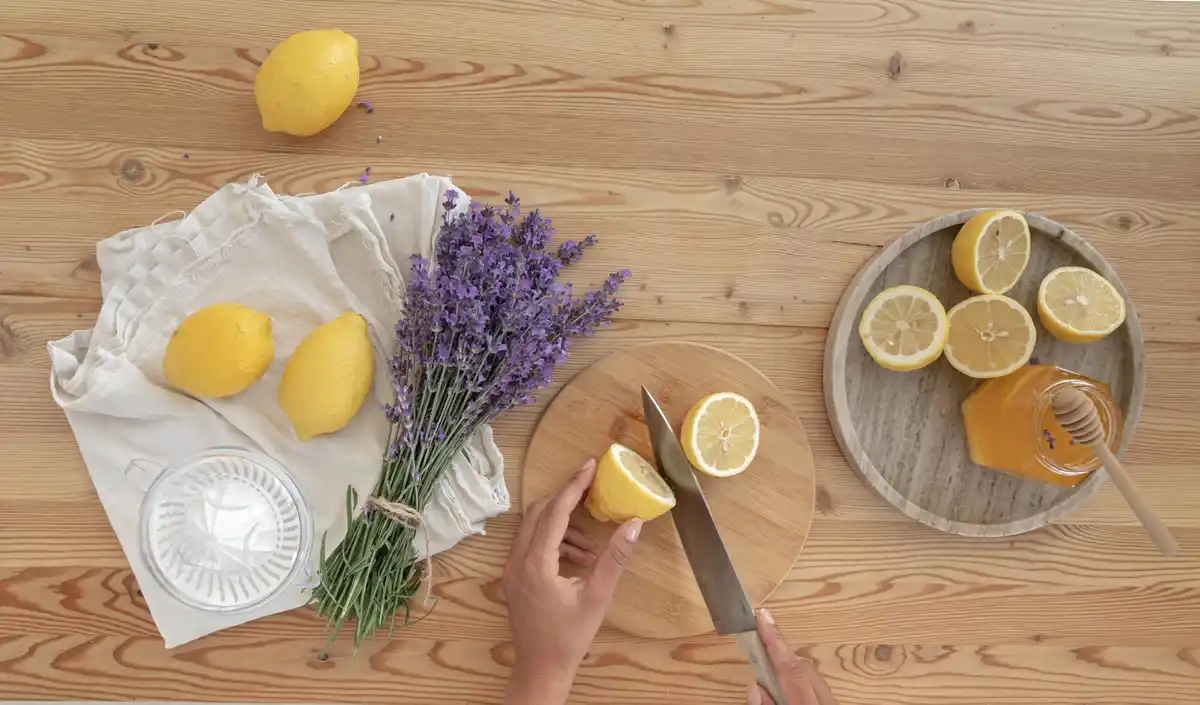 lemon and salt removing stains fabric