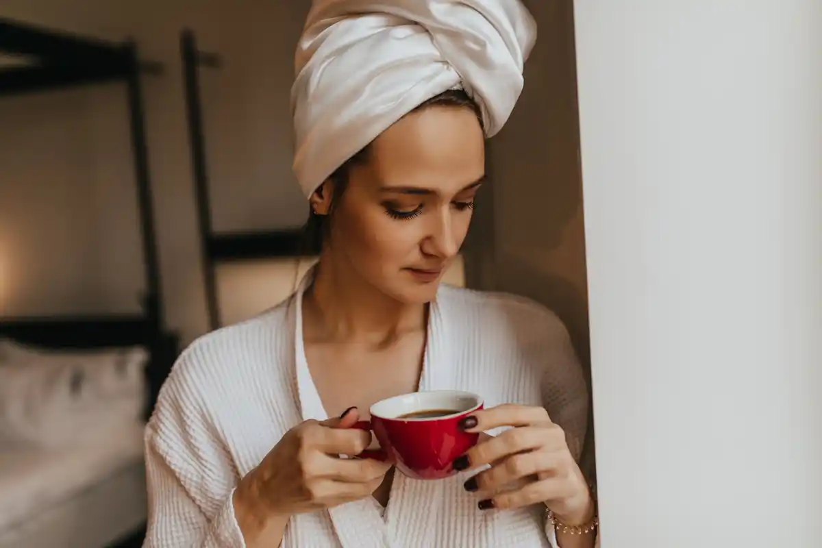 coffee grounds face scrub natural Czech kitchen bathroom