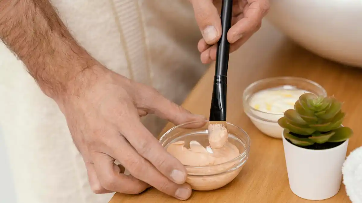 korean skincare routine kitchen spoon