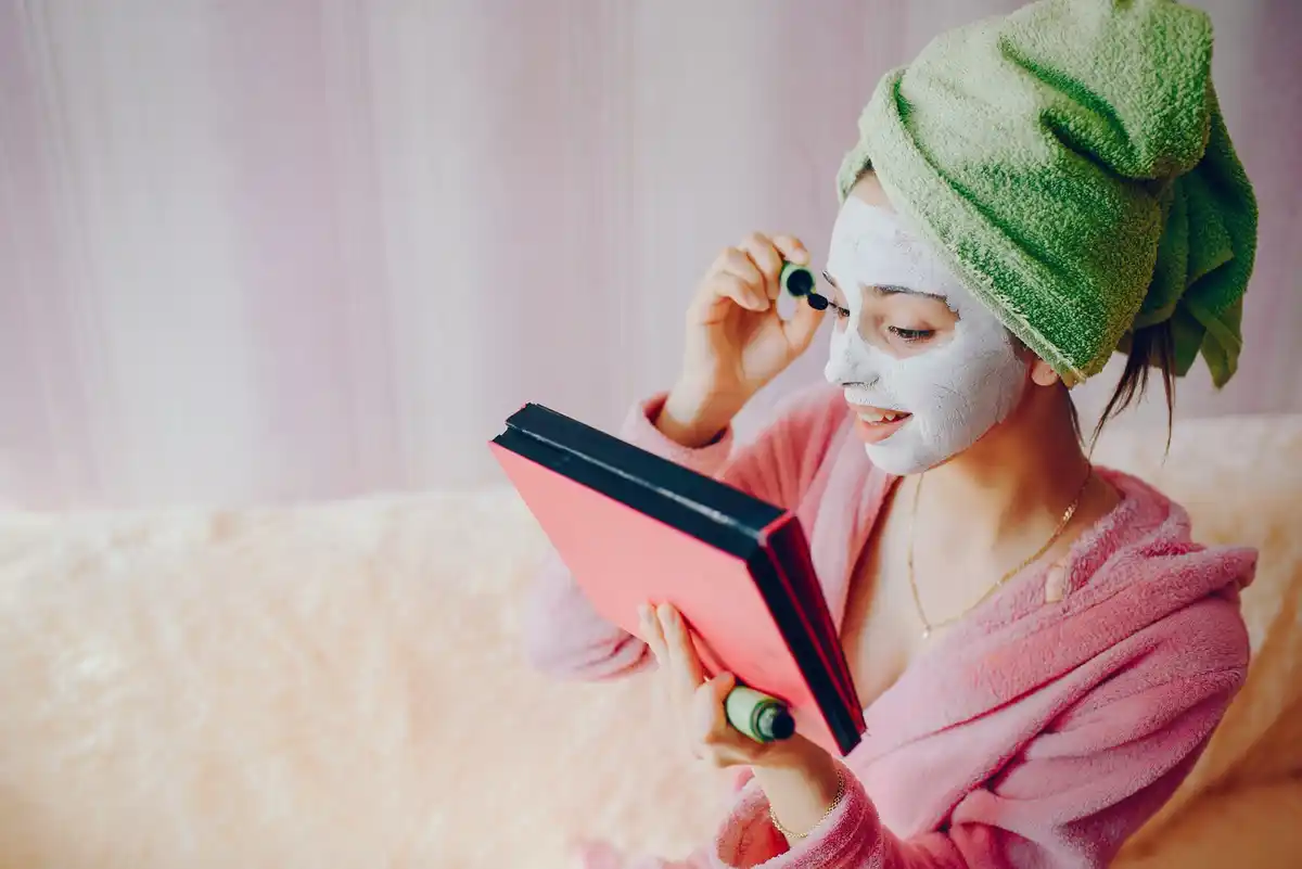 asian beauty ritual facial mask glowing skin