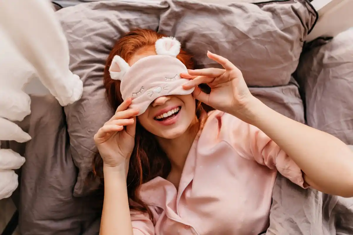 sleeping in cotton hat hair transformation real life night routine