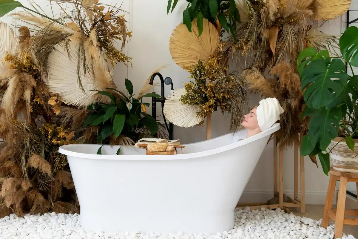 feng shui bathroom modern minimalist Czech style