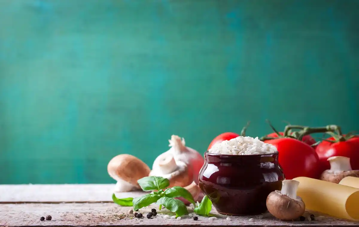 spices in czech kitchen on rustic table