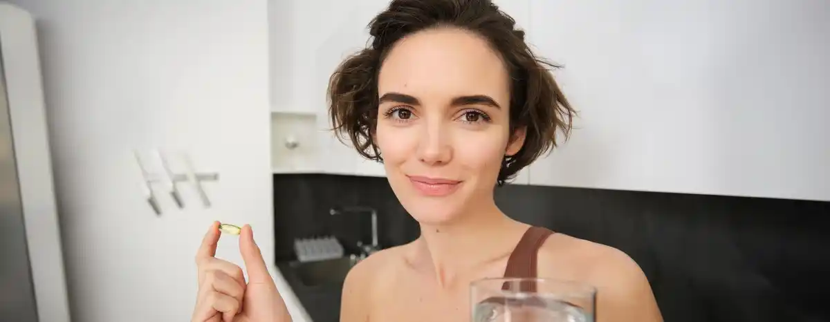 cold water splashing face morning routine woman