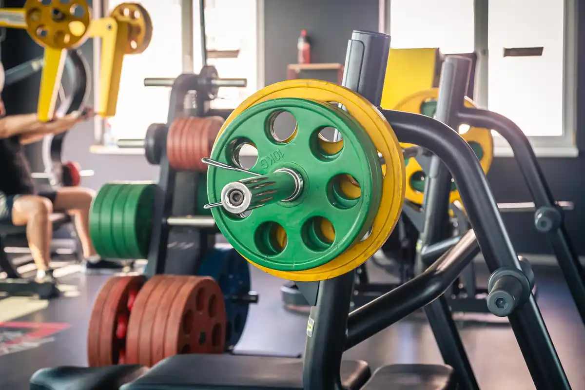 Modern gym equipment workout Czech Republic