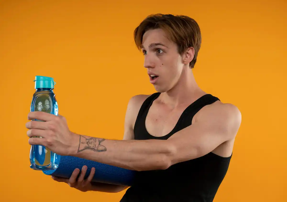 sports drink healthy lifestyle gym hydration glass water