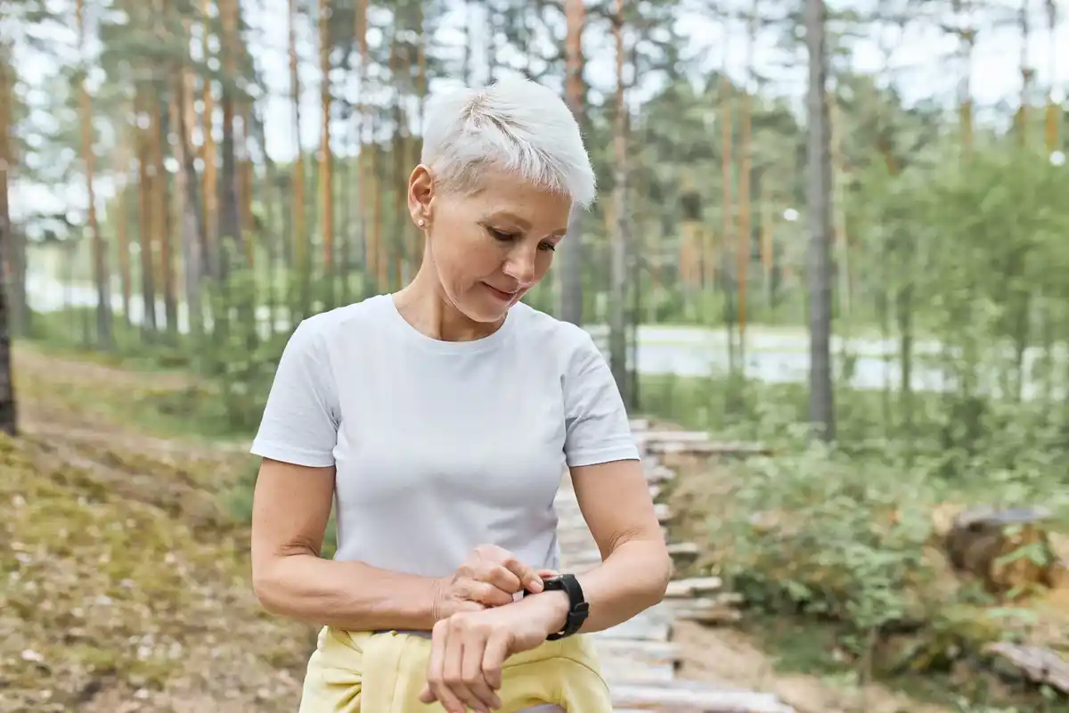 Czech mature women lifestyle healthy routine