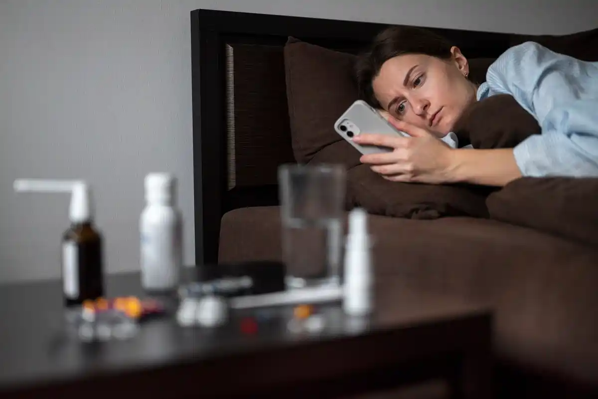overcharged phone battery burning night stand