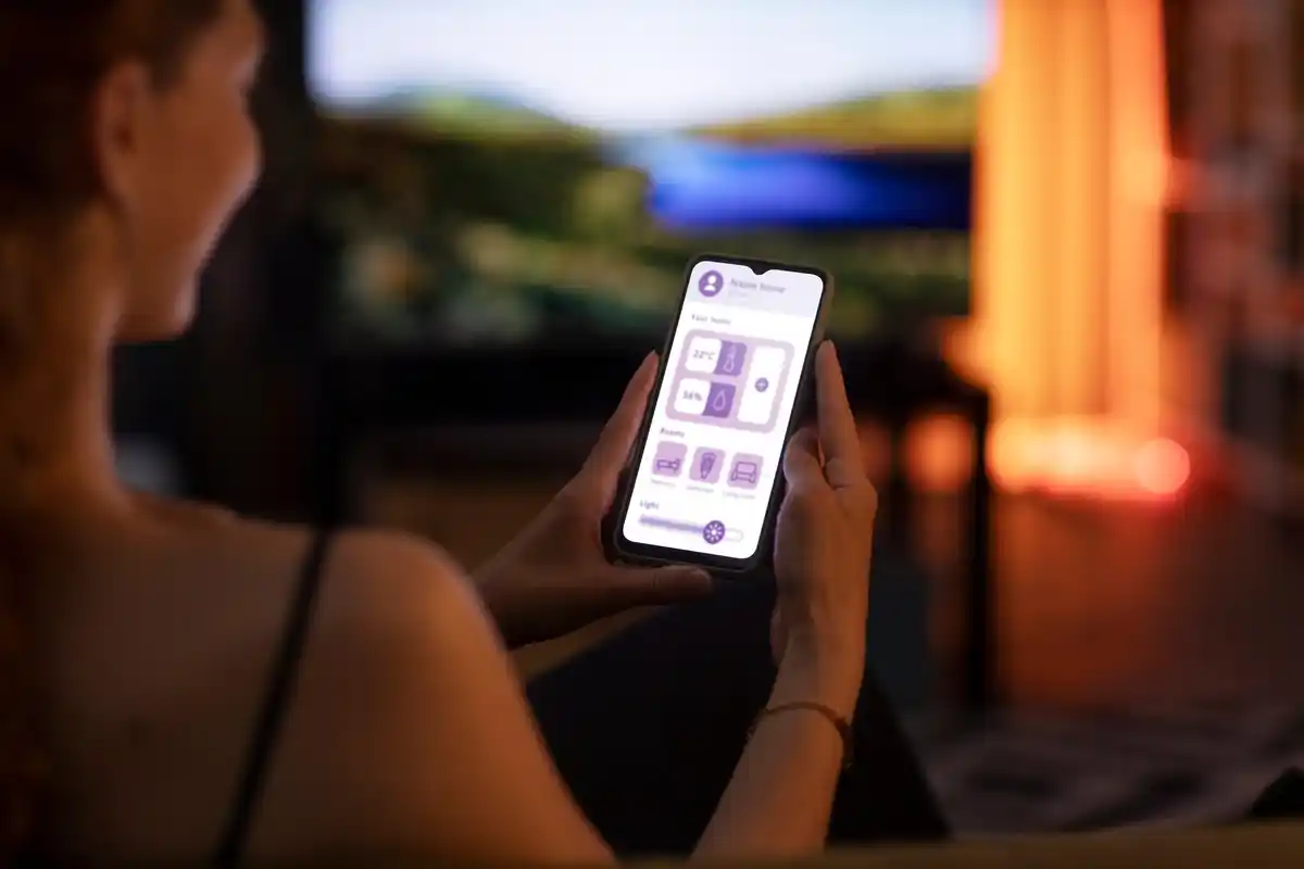 energy saving app interface marketing czech