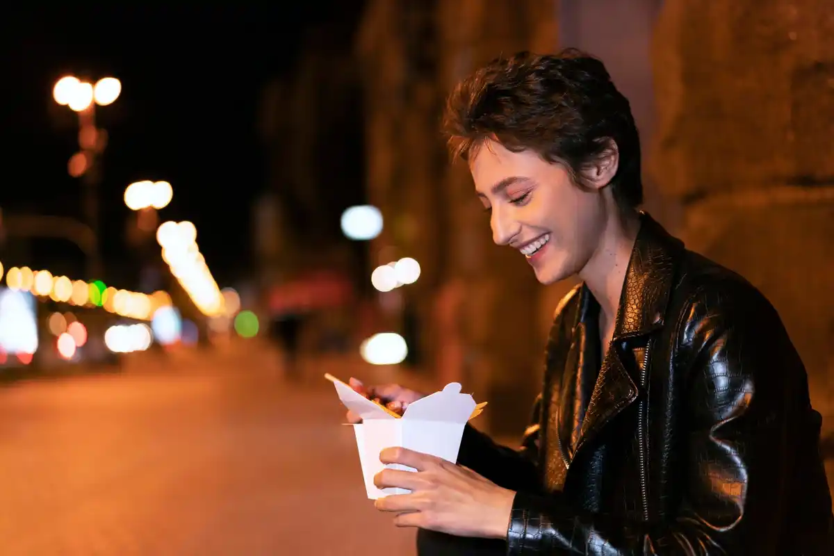 Czech youth walletless digital payment street
