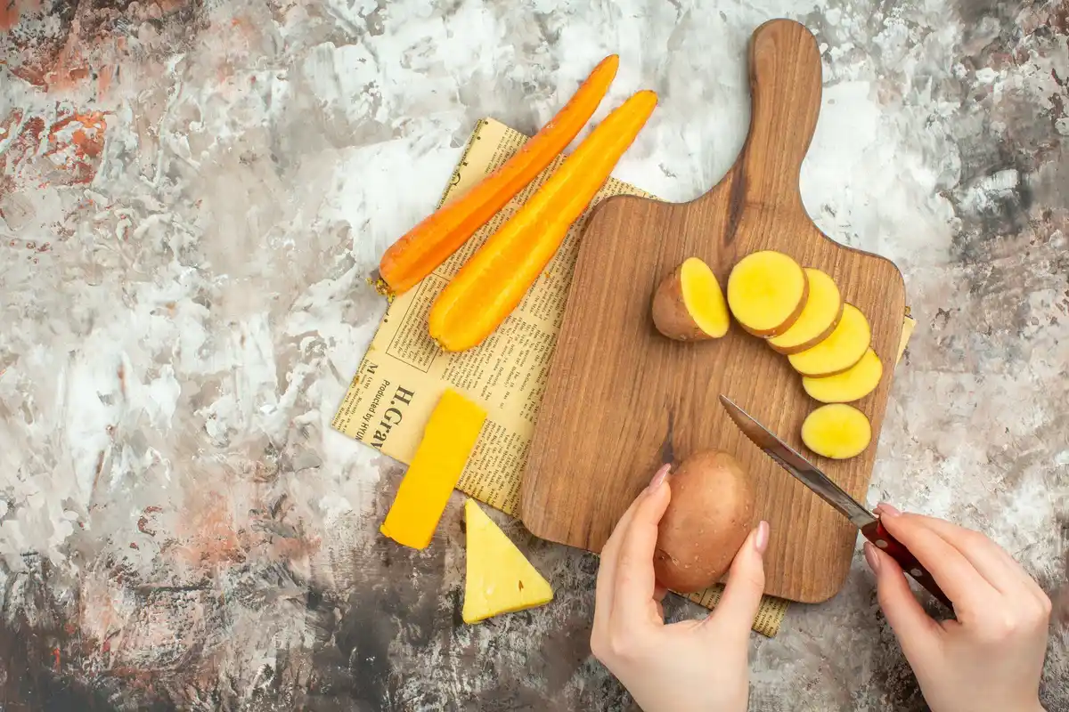 potato peel creative kitchen uses Czech home