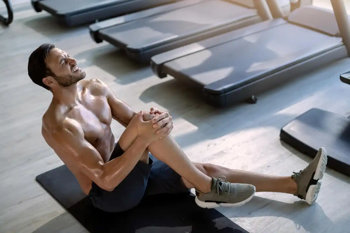 knee pain stretching error czech gym