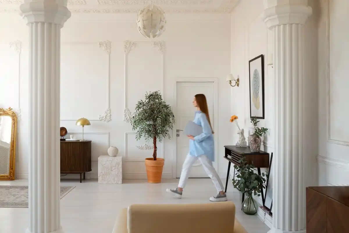 feng shui entrance hallway modern home