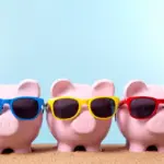 czech vintage savings piggy bank retro financial family
