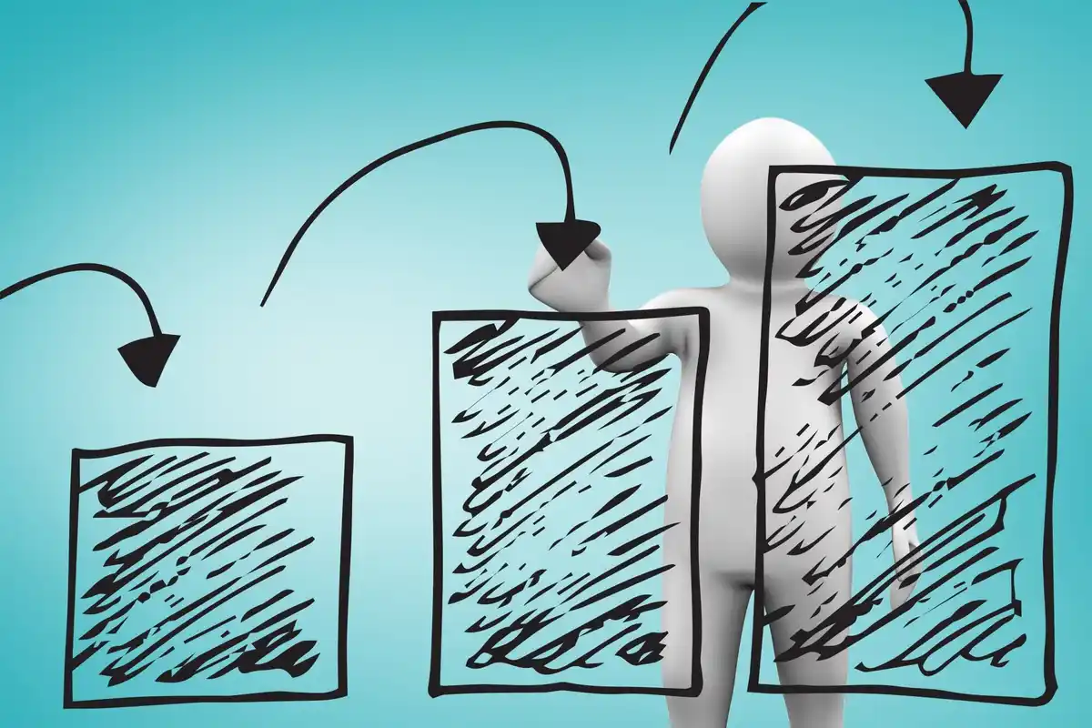 overthinking creative process mistake illustration