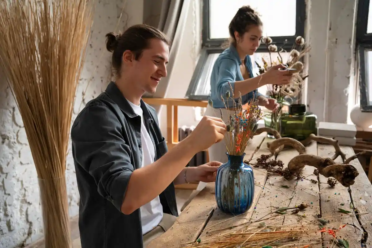czech artist making art from upcycled materials