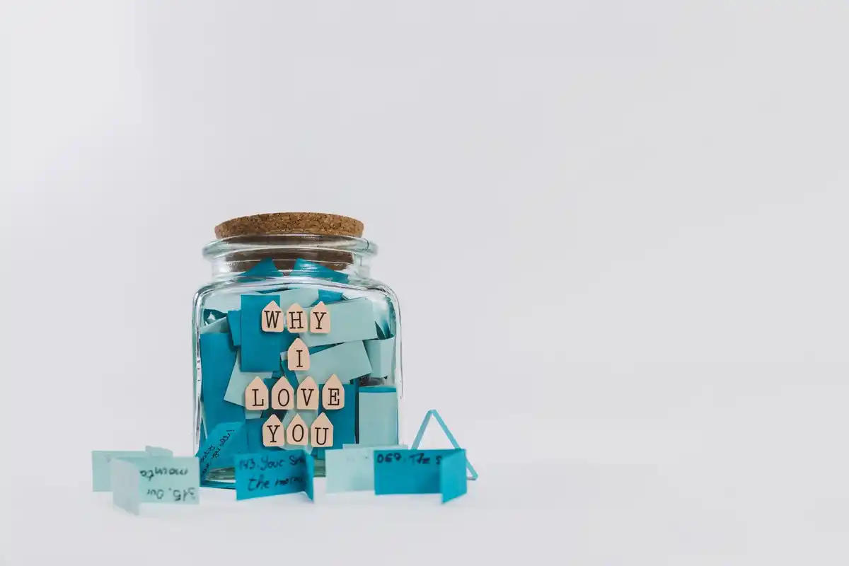 czech coins in a jar home saving budget