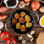 czech style steamed potatoes preparation kitchen