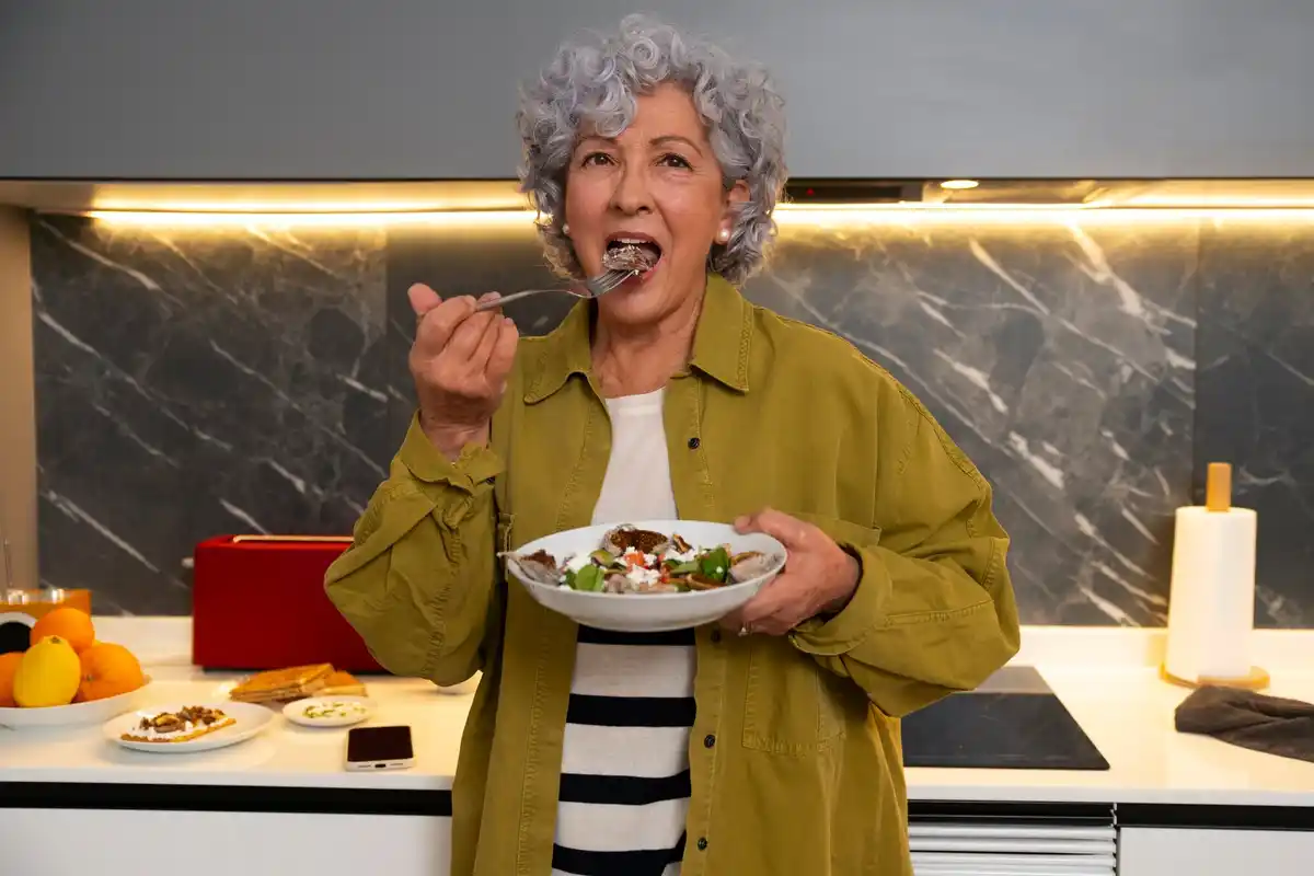grandmother saving salty soup kitchen funny