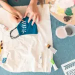 gelli printing with everyday items