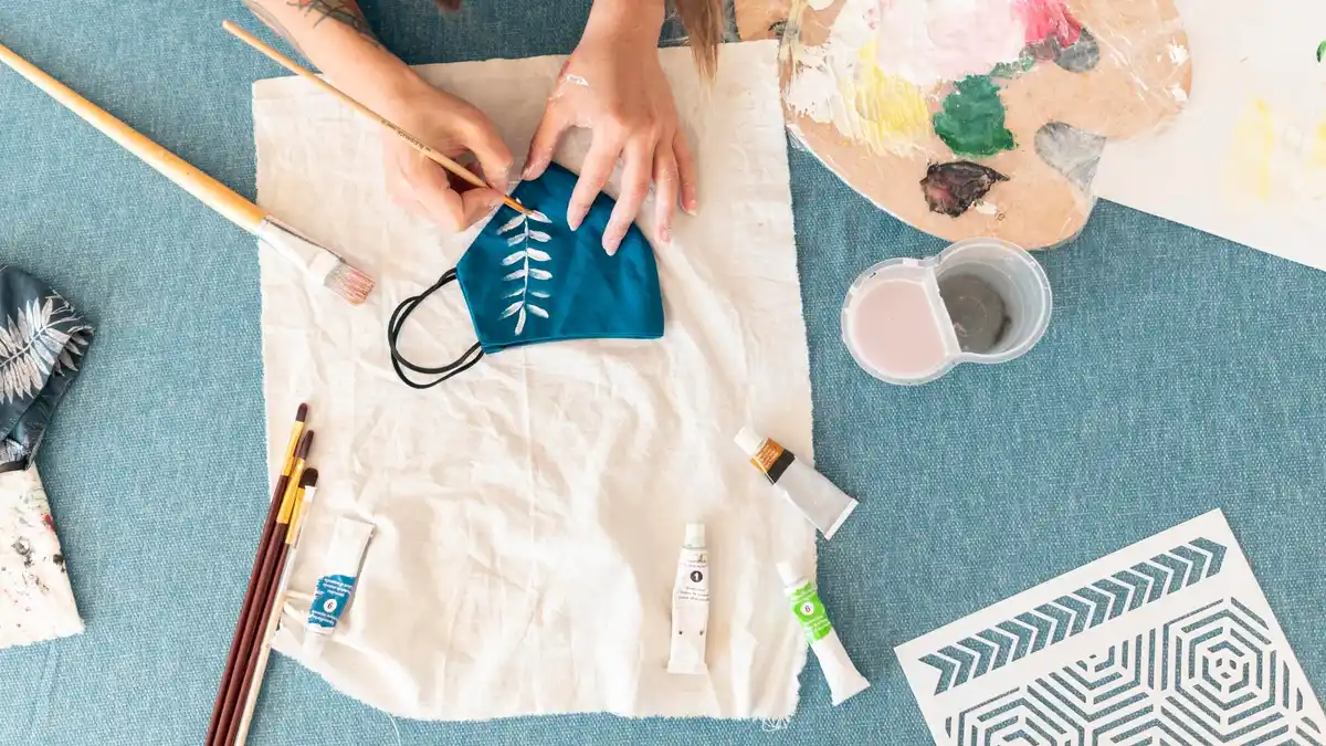 gelli printing with everyday items