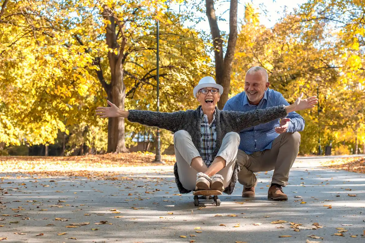 active seniors starting new hobby outdoor czech republic
