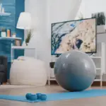 home fitness czech interior minimal
