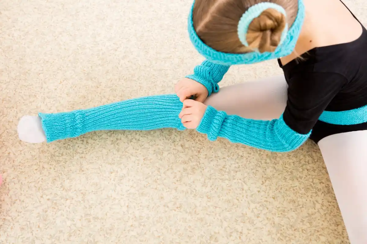 creative home workout with old socks