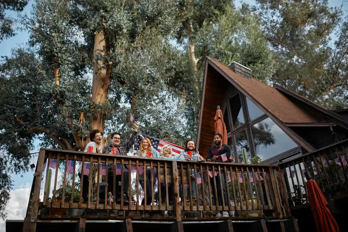cozy glamping accommodation Europe forest