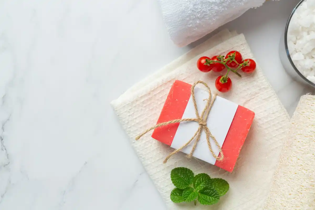 sock with soap travel hack