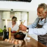 senior cooking simple healthy kitchen real life Czech