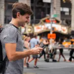 free internet access Prague people street