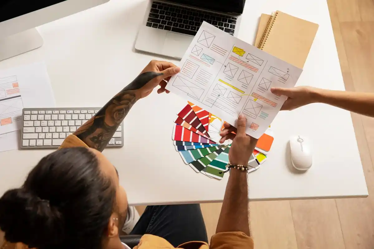 amateur vs professional graphic design before after