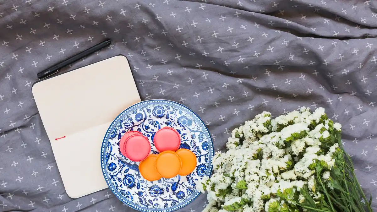 modern minimalist czech design flatlay