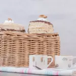 linen bag bread storage Czech kitchen