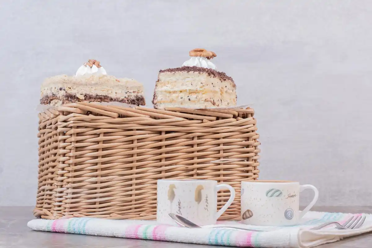 linen bag bread storage Czech kitchen
