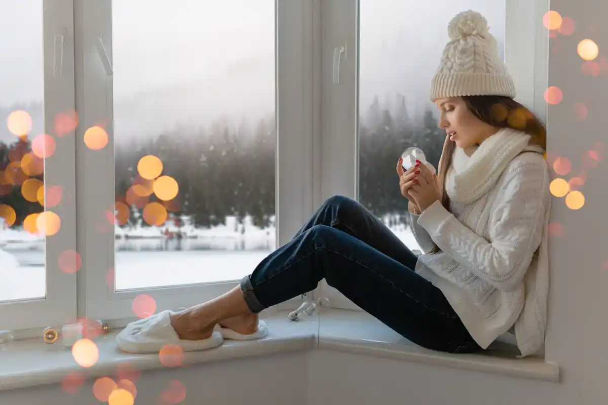 opened window in winter house heat escapes czech