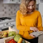 structured grocery list budget Czech supermarket