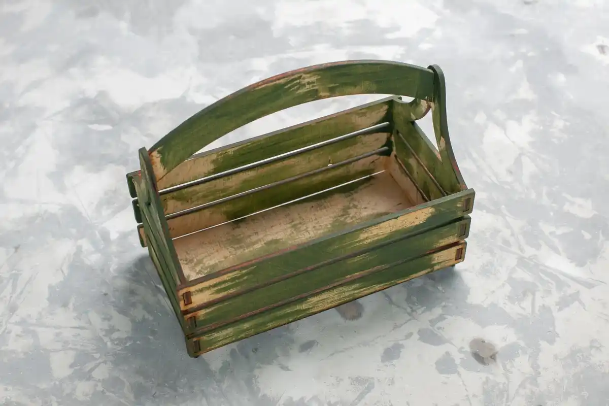 Czech traditional vegetable storage in sand boxes