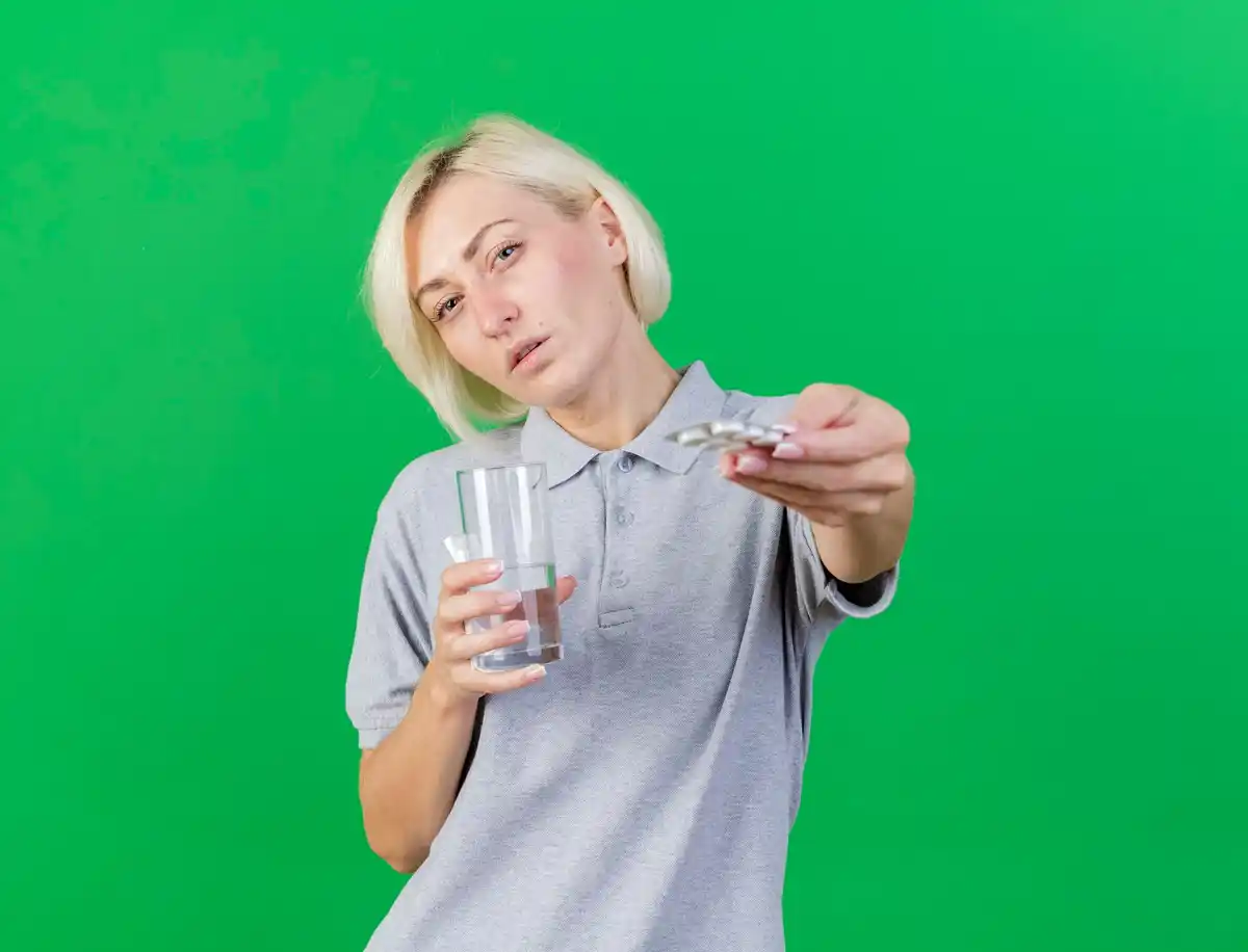wrong way to drink water concept czech
