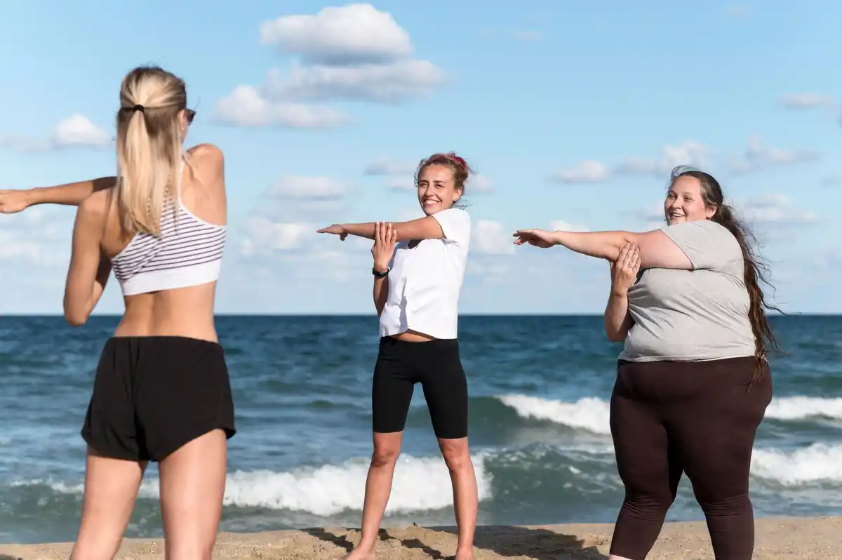 daily habits to lose weight people in public Czech lifestyle
