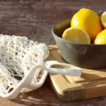 lemon recovery after workout in Czech kitchen