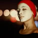 Czech woman night skincare with oil and retinol