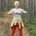 active mature adults fitness outdoor czech