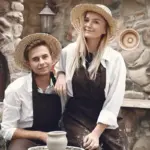 authentic czech couple everyday life
