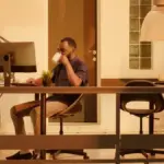 home office vs open office Czech Republic modern