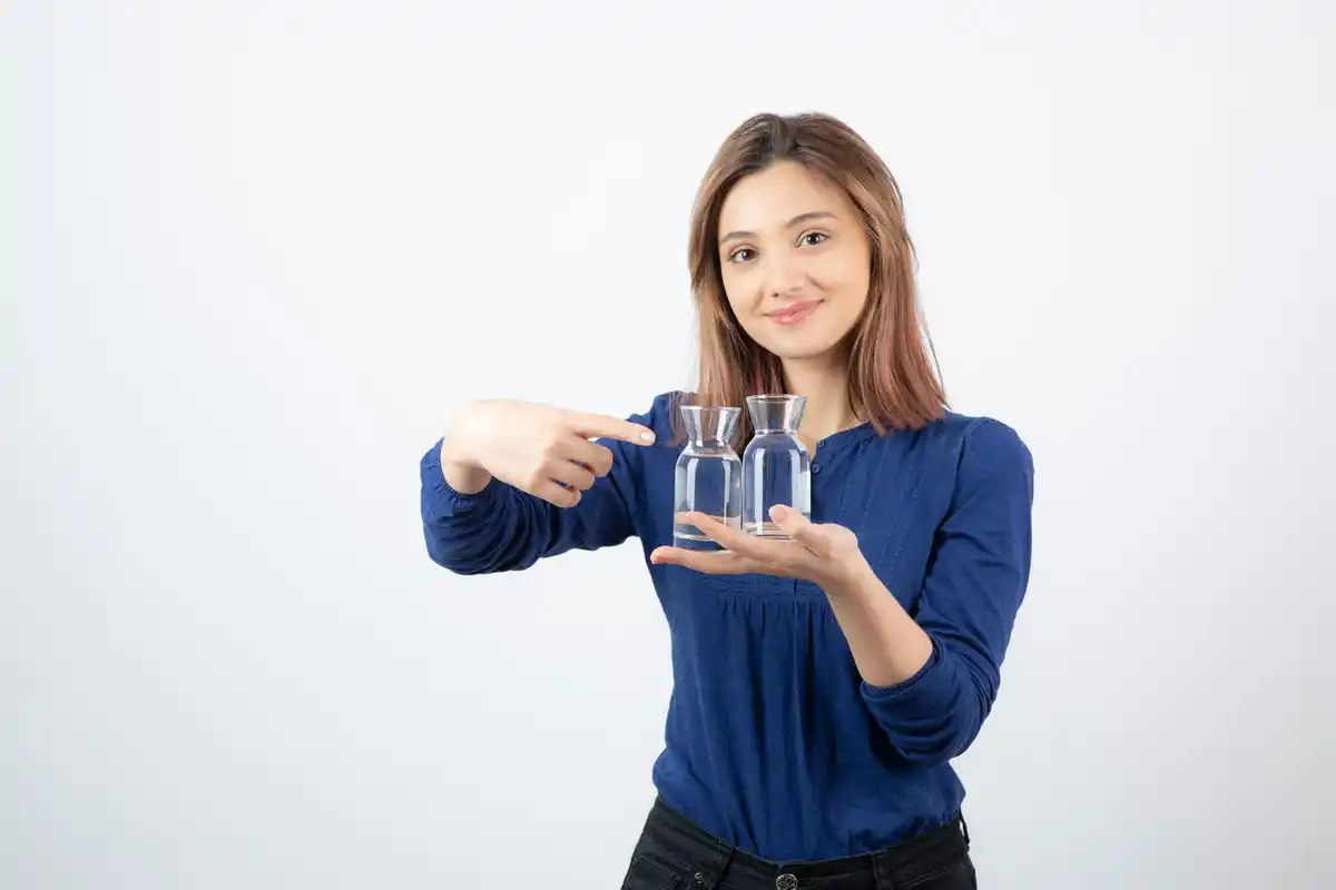 czech drinking water glass