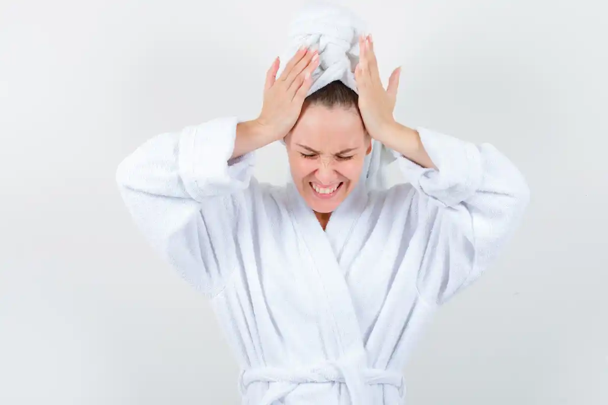 irritated scalp from frequent washing